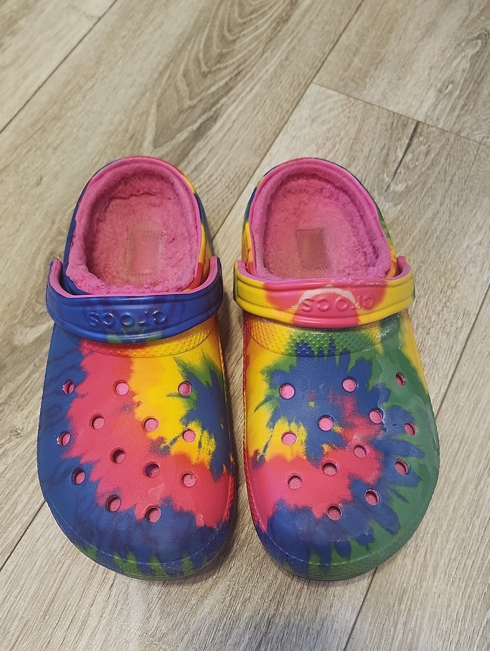CROCS Tye Dye Lined Clog